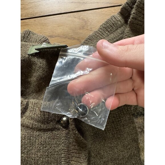 Eddie Bauer Women Size XXL Cardigan Sweater Button Front Wool Blend NWOT VTG - Picture 10 of 16